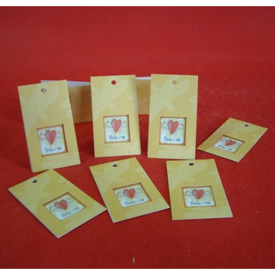 CARTãO DEDIC. P1001 - AMO-TE