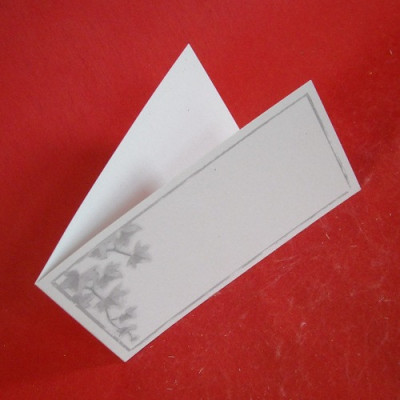 CARTãO DD BRANCO C/ HERAS