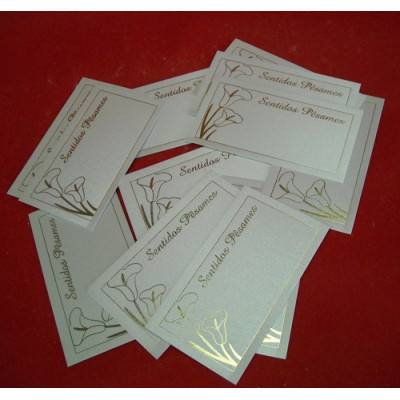 CARTãO GRAV. OURO, JARROS -...