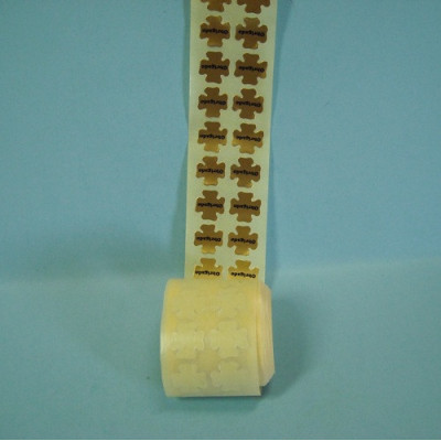 ETIQUETA DD DOURADA - TREVO...