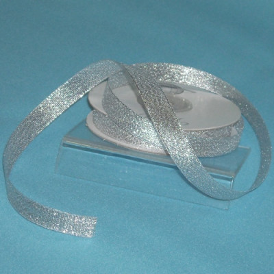 FITA TECIDO PRATA 12 MM