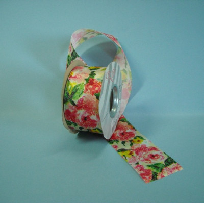 FITA TECIDO C/ FLORES VAT....