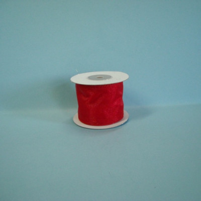 FITA ORGANZA VERMELHA...