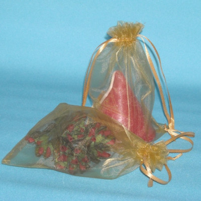 SACO ORGANZA Nº2 OURO...