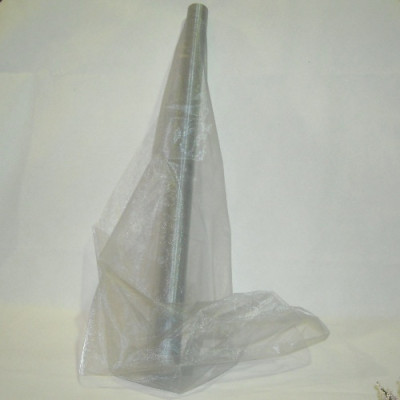 ORGANZA PRATA 72CM 10MTS