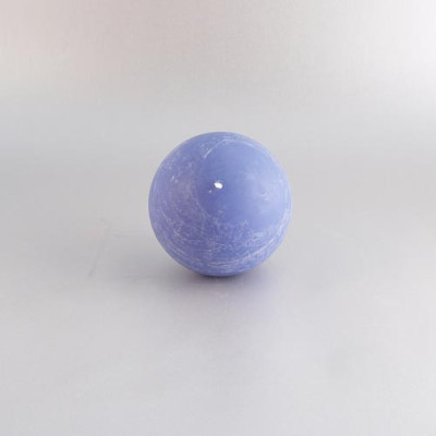 VELA BOLA AZUL 11CM