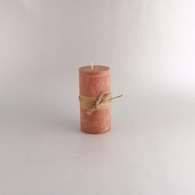 VELA REDONDA CASTANHA 7CMX15CM