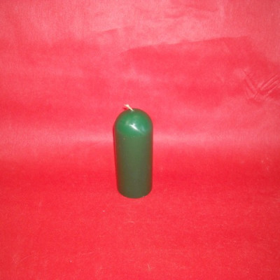 VELA REDONDA VERDE 7CMX14,5CM