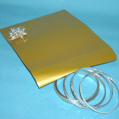 SAQUETA METALIZADA Nº3 OURO