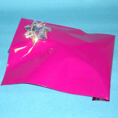 SAQUETA METALIZADA Nº3 FUSHIA