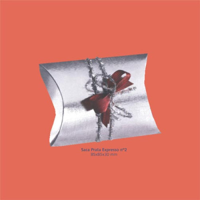 SACA PRATEADA OVAL Nº2