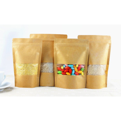 SACO STAND-UP KRAFT JANELA...