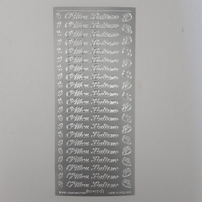 ETIQUETAS O MEU BATISMO PRATA