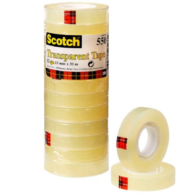 FITA ADESIVA SCOTCH 12MMX33M