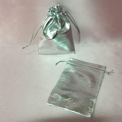 SACA METALIZADA Nº0 PRATA