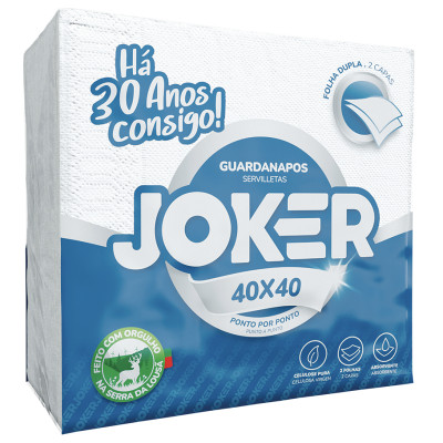 GUARDANAPO JOKER P.P 40X40...