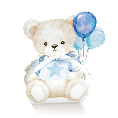 SACA SC URSO BALÕES AZUL...