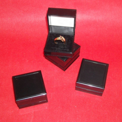 ESTOJO PLAST. PRETO Nº1 ANEL